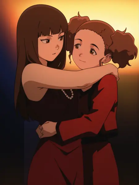 Reika Yamamoto (山本 レイカ) & Juri Kato (加藤 樹莉) Serial Experiments Lain (シリアルエクスペリメンツレイン)[PD Commission +IL]