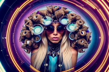ecstasize elusive tall (drug dealer) female, an artistic abstraction in the realm of hairstyling, Fish-eye Lens, (cinematic still:1.2), art by Chad Knight, photograph, insane details, <lora:offset_0.2:0.4> <lora:add-detail-xl:1.5>