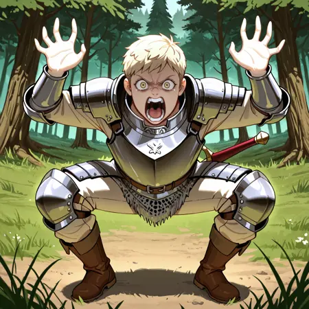 Intimidating a cockatrice