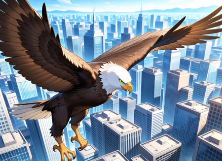 Civitai 飛行動物用背景ワイルドカード20種 / flying animal background wirdcards 20種 v1.0