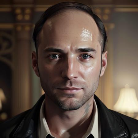 portrait of a bald man with hairloss, combover <lora:Hairloss-Concept-LoRA-000012:0.8>, (best quality),inspired, Exceptionally Detailed, Picture-Perfect Realism, 8k,Chef-d'oeuvre, highly detailed, cinematic lighting, highest quality, masterpiece, trending on instagram UHD, HDR, remarkable, Elaborate,blender render, trending on Artstation,unreal engine mind-bending, Ornate, lumen, raytracing, subsurface scattering, 8k, cinematic lighting, masterpiece,3D art by Nick Gindraux