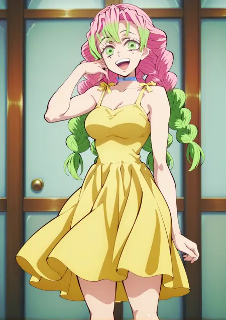 Asuka Langley Sohyru Yellow Dress Outfit [Flux/Pony/Illustrious]