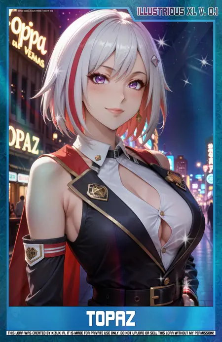 KizukiAi - Honkai Star Rail - Topaz [Illustrious XL V.0.1]