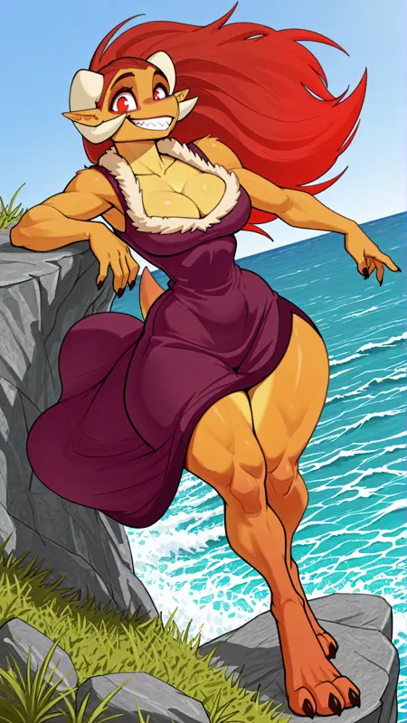 Flare (The Dragoness Says Sit!)