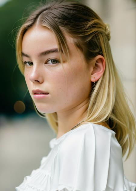 <lora:Milly-Alcock-Lora-09:1> RAW photo, subject, (high detailed skin:1.2), 8k uhd, dslr, soft lighting, high quality, film grain, Fujifilm XT3, 1girl , 22 years old, (whole body), in casual clothes, natural skin