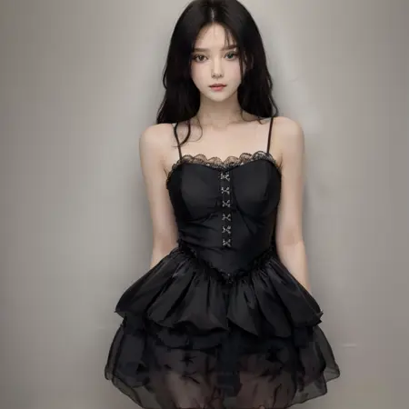 爆款黑色连衣裙丨Explosive black dress