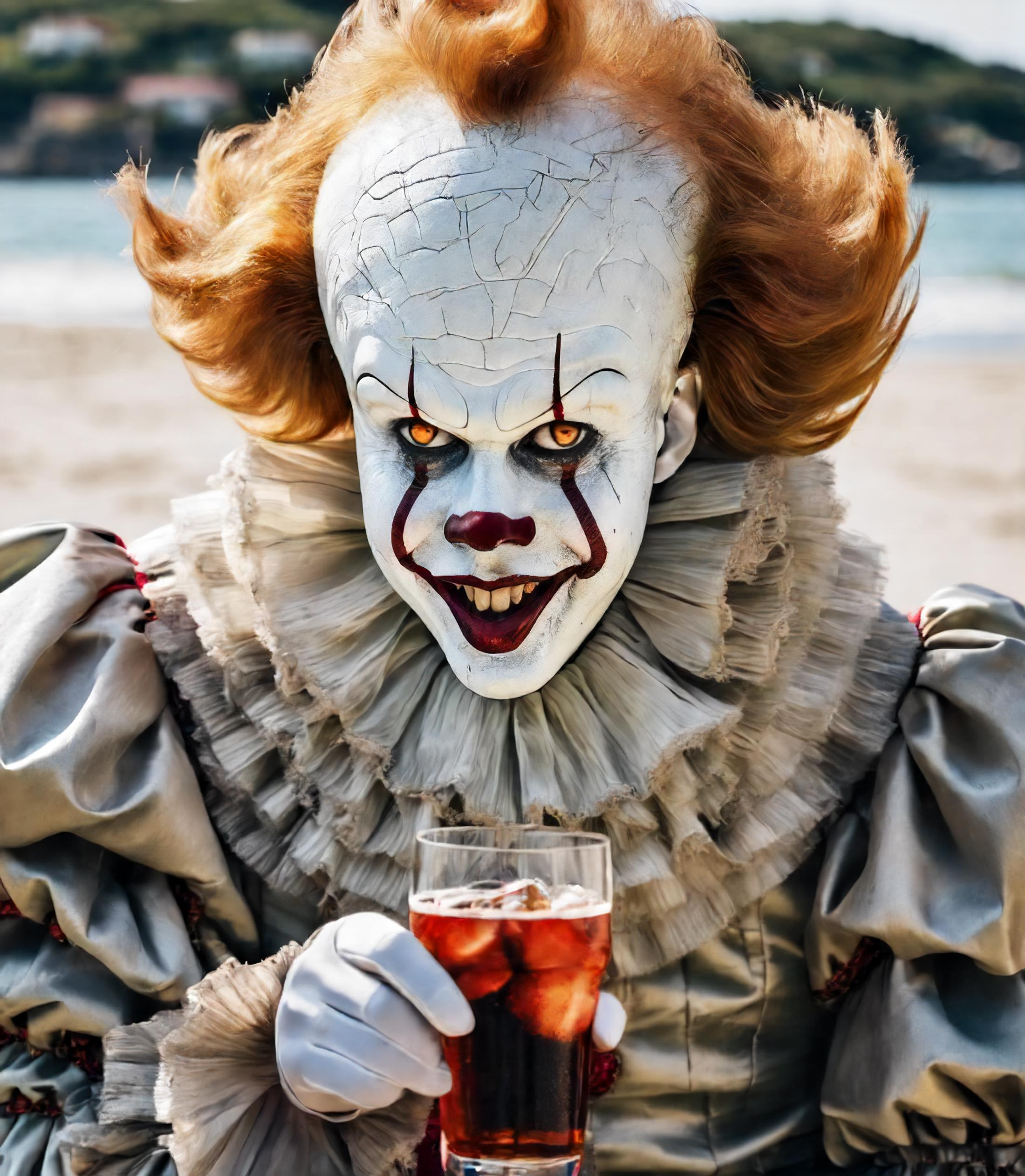 Pennywise SDXL from IT 2017 image by ORNARTS