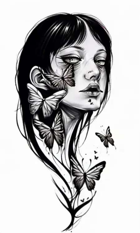 Tattoo design | diablo and horrible design