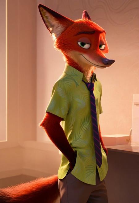 Nick Wilde (Zootopia) [Pony & Illustrious] Pony