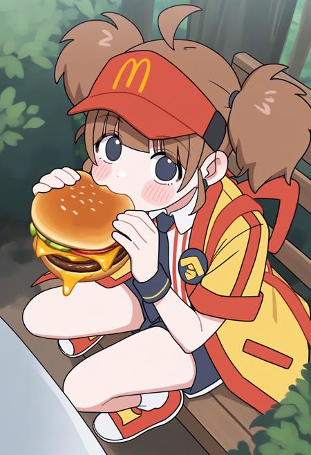 [Illust&Pony] double cheeseburger tabemi / いまだけダブチ食べ美（日本マクドナルド） Illustrious v1.0