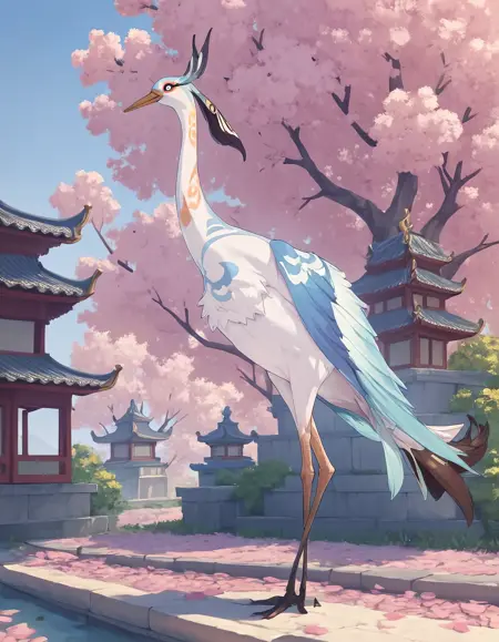 Xianyun - Crane Form -【 Genshin Impact 】- 【 PONY - FLUX 】