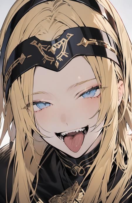 masterpiece, best quality,extra mouth, long hair, open mouth, blonde hair, tongue, blue eyes, teeth, solo, 1boy, male focus, looking at viewer, jewelry, forehead protector, smile, headband, cloak 
////////, <lora:kotrou020kohakuY128DIM-000082:1>