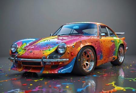 <lora:md2034:0.5> colorful, paint splatter,
(simple_background:1.3), symmetry, (no_humans:1.3),, (masterpiece:1.3), (best_quality:1.3), (ultra_detailed:1.3), 8k, extremely_clear, realism, (ultrarealistic:1.3),, insane details, intricate details, hyperdetailed, ultra detailed, extreme detailed, highest detailed, high_detail, colorful, beautiful, hdr, photorealistic, highres, ultra_high_res, photography, aesthetic, extremely_delicate, colorful car