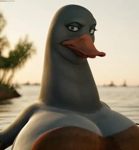 Esmerlada from "The ugly duckling and me"