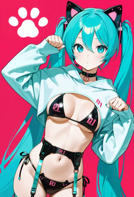 Cyber Necko Bikini