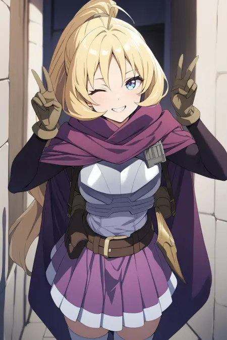 Rina Rupaage - The Unwanted Undead Adventurer- SDXL | リナ・ルパージュ- 望まぬ不死の冒険者