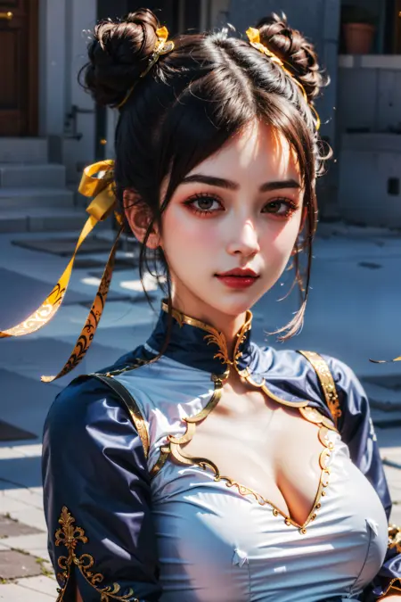Realistic Chun Li | Nostalgia Outfit