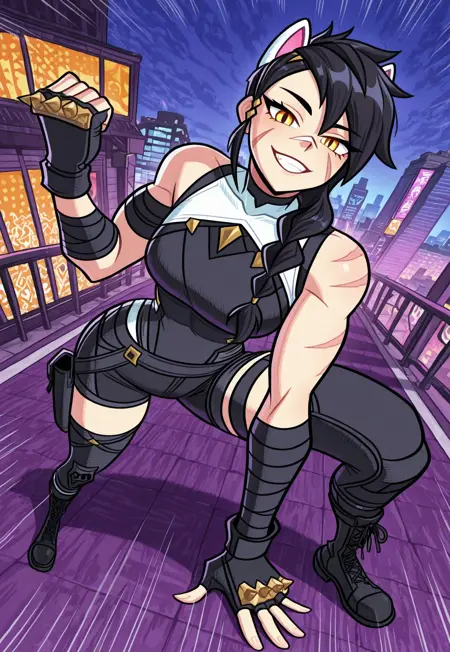 Afu Chan / Fortnite Loading Screen Style [Illustrious]
