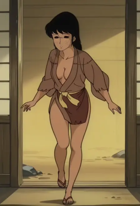 Blind Girl from Legend of Kamui (Kamui Den)