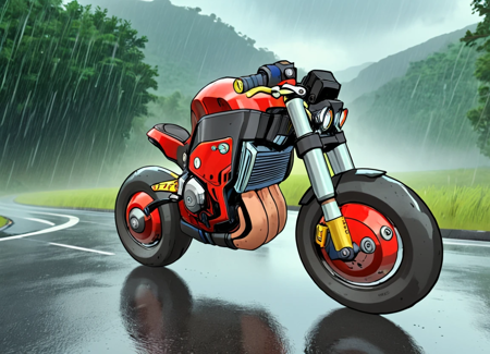 Vehicles Collection - 26 Assets [XL] 24 Cartoon Motorcycle