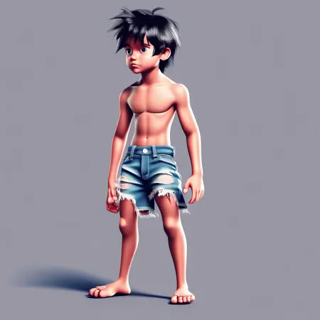 Tattered and Frayed Edged clothing (2nd version )