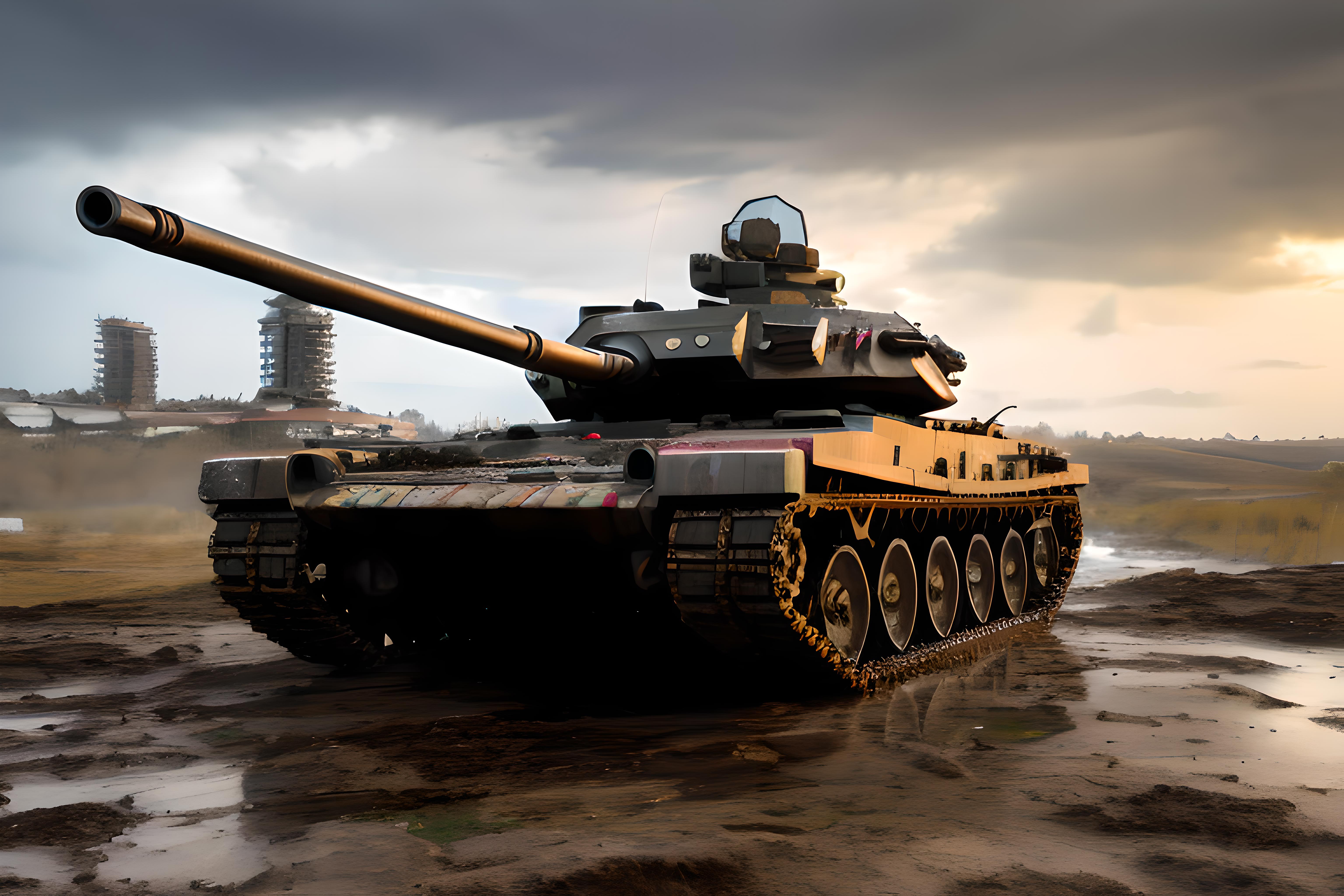 Military Tanks - Battle Cars - HyperRealistic LoRA image by sayurio