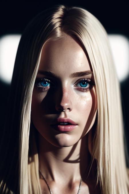 gloomy instagram 8k photo, nude teen babe, blonde hair, dystopian, detailed, (vibrant, photo realistic, realistic, dramatic, dark, sharp focus, 8k), ass, vagina