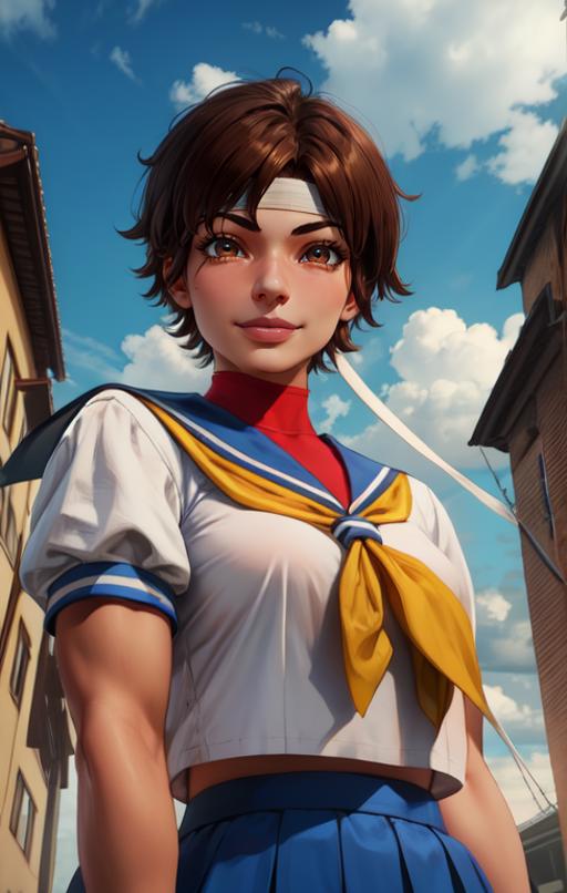 Sakura - Street Fighter (SF5/SF4 face) (Classic attire) image by True_Might