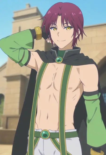 Apricot (Kyoh Goshoin Male Avatar form) from Netoge no Yome