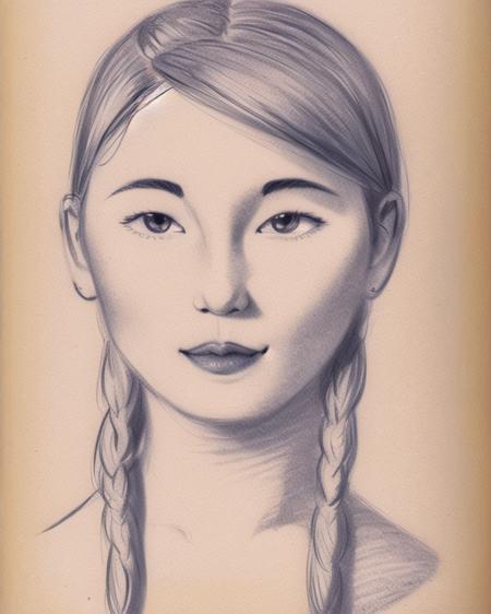 Pencil Sketchbook LoRA v1.0