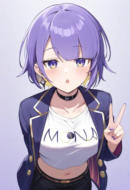 Moona Hoshinova (Casual) | Animagine XL 4.0