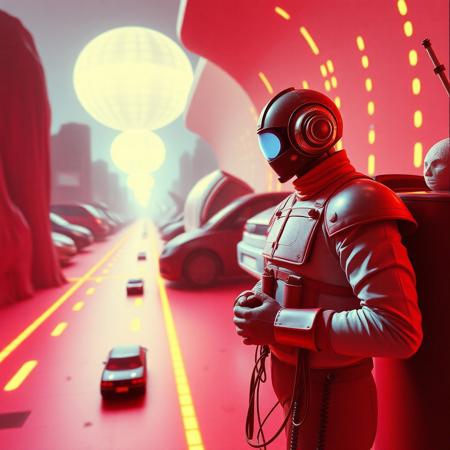 Avant-garde , Robert T techno style , retro futurism