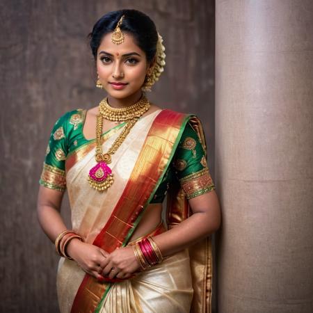 South Indian Bridal Saree [SDXL] v1.0