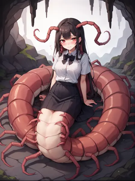 [PonyXL] Centipede / Bug Girls