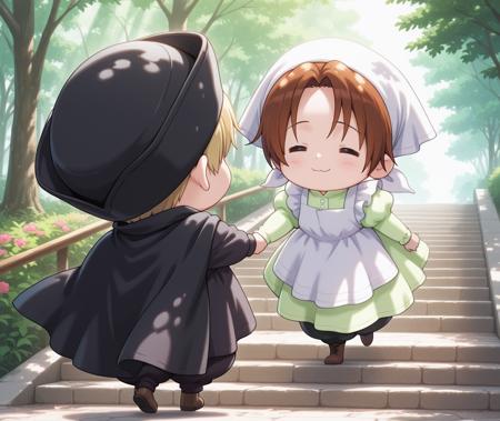 Chibitalia & Holy Roman Empire (Hetalia: Axis Powers) V1
