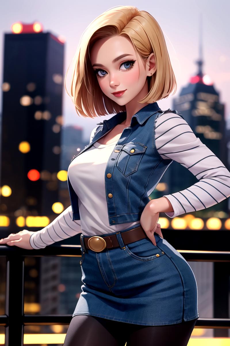 Android 18 (Dragon Ball) image by CitronLegacy