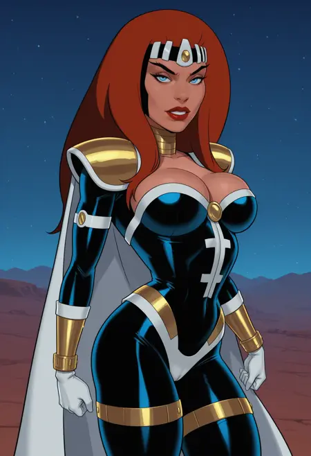 Maxima, (Something Unlimited/DC comics), LoRA, Illustrious XL