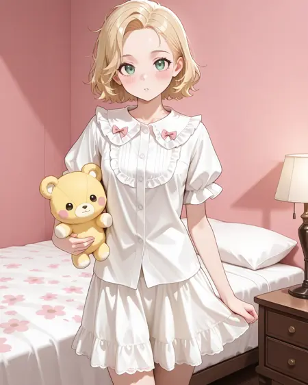 Peter Pan collar shirt