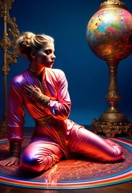 Persian color palette , Persian art, Persian girl, Persian, Iranian, Iran,(art by Giovanni da Milano and Margareta Christina Giers and Aleksi Briclot:1.0), (Cinemagraphs by Santeri Levas and Miwa Yanagi:1.0), award winning, (aesthetic of abstract landscape with wailing atmosphere:0.3), depth peeling, clear scene, f/16, symmetry and balance, hyperrealistic, intricate abstract, intricate artwork, abstract style, otherworldly, mesmerizing parallel dimension, gravity defies logic, abstract masterpiece, interplay of floating objects, distorted silhouettes, vivid hues, ethereal light, highly detailed,,,Leica Q2 with Summilux 35mm f/1.2 ASPH(Francis Drake : 1,2) ((best quality)), (artistic photography by Philippe Halsman and Ara Gler:1.2), (bubblegumpink and striped colors:0.1), <lora:MJ52:0.65>
, modelshoot, pose, , (award winning photo macro shot of a beautiful young woman lying , , dynamic lighting, cinematic still, pale skin, screencap, 100mm f/2.8 macro lens, on the knees)(art by Ivan Pokhitonov and Nikolai Triik and Maxfield Parrish:1.2), (electricity and disembodied atmosphere, urban decay with neon accents, aesthetic of medieval art:0.1), 
 battle stancevibrant,  , highly detailed,byJocelyn Hobbie and Charles Dwyer, Triadic color guide,Leica Q2 with Summilux 28mm f/1.7 ASPH, ,clear face, Ultra High Resolution,