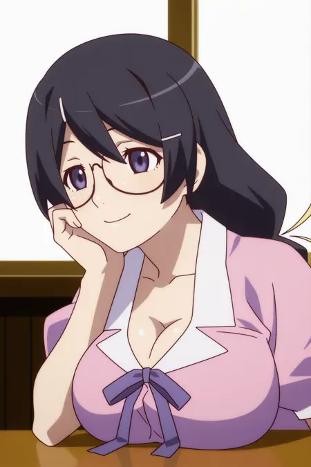 [COMMISSION] Monogatari Series | Hanekawa Tsubasa