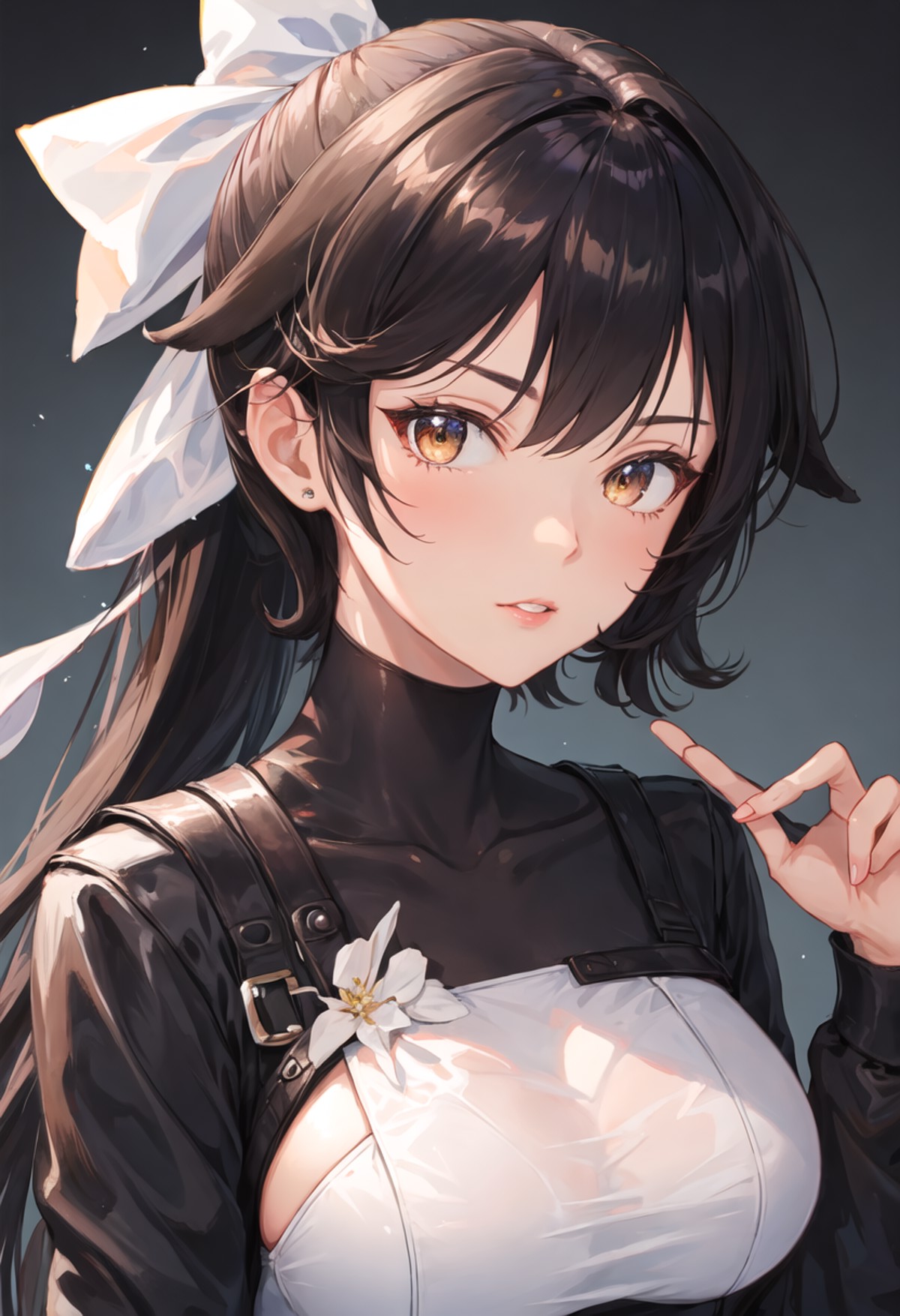 {safe:1.10}, best quality, masterpiece, highres, solo, {takao_azurlane:0.90}, portrait, looking_at_viewer