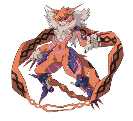 Meicrackmon hero pose