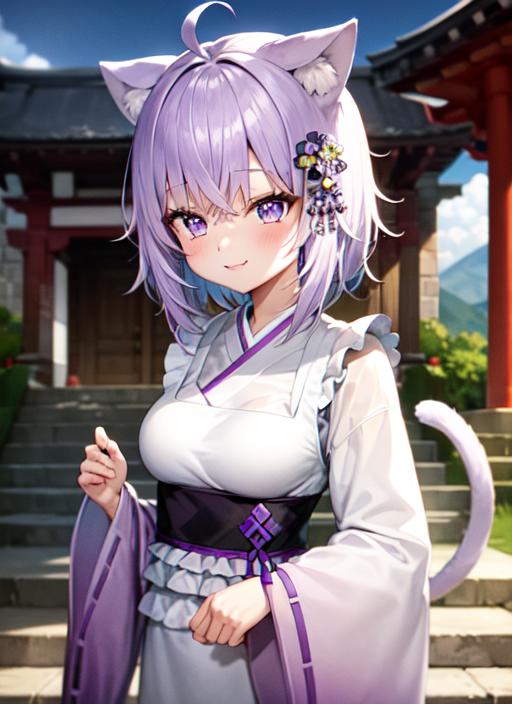 Nekomata Okayu 猫又おかゆ Hololive | Character Lora 2946 image by Numeratic