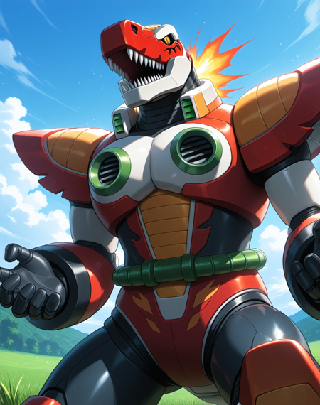 Burn Dinorex (Mega Man X) (Illustrious) (AD) v1.0