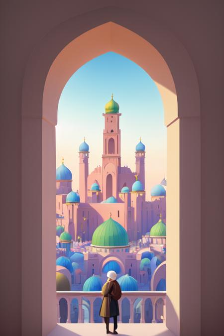 monument valley illustration paradoxical geometry