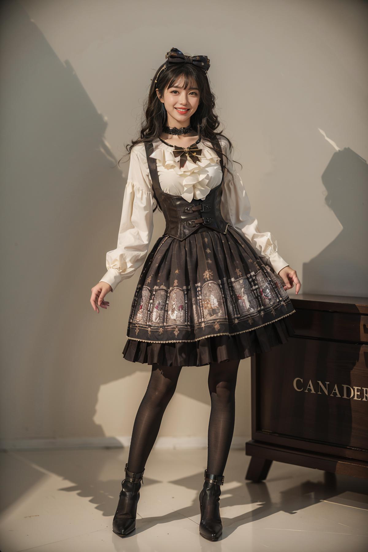 [Realistic] Steampunk style dress | 蒸汽朋克风裙子 image by cyberAngel_