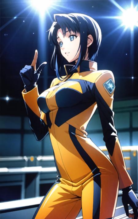 cecile croomy, (cowboy shot:1.2),
short hair, 1girl, cockpit, dutch angle, gloves, long sleeves, pilot suit, solo,
(masterpiece, best quality, ultra-detailed), (realistic:1.2), (beautiful detailed face, beautiful detailed eyes, volumetric lighting),
mksks style, beautiful background, (beautiful outdoors, holographic interface, lens flare, chromatic aberration:1.2),