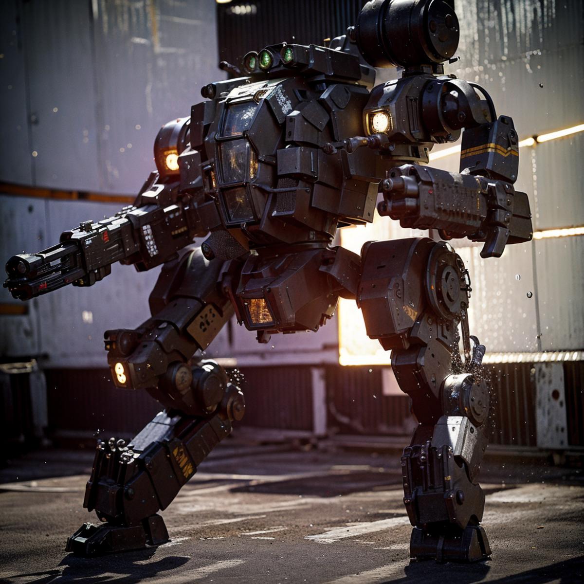 Bipedal Tactical Mecha image by stormriver