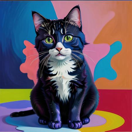 fauvism cat