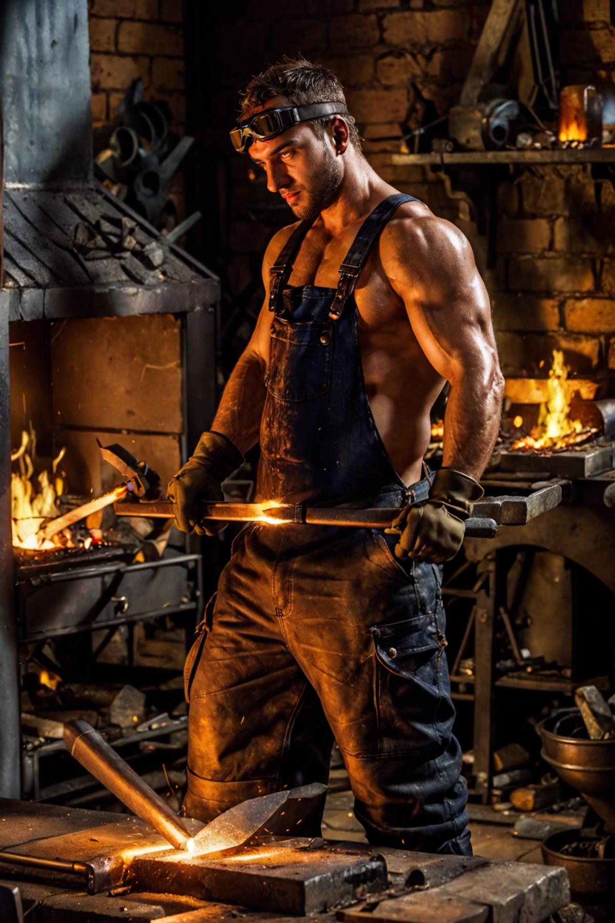 Sexy Blacksmith image by Kairen92